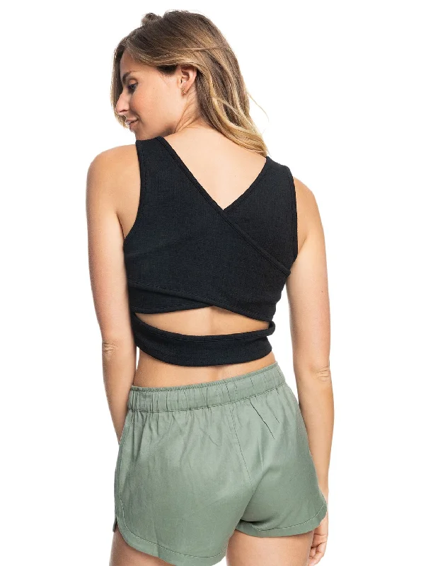 Good Keepsake Crop Top - Anthracite