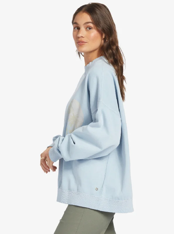 Lineup Oversized Sweatshirt - Clear Sky