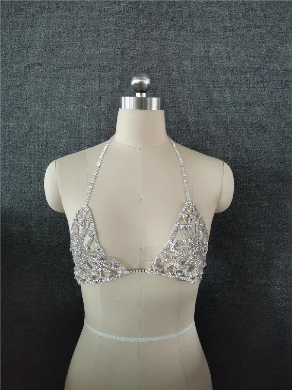 NOVANCE YX0658 fashion Chain Suit Metal Hot Style Fashion Female Sexy underwear accessories Chain Beach crop tops for women