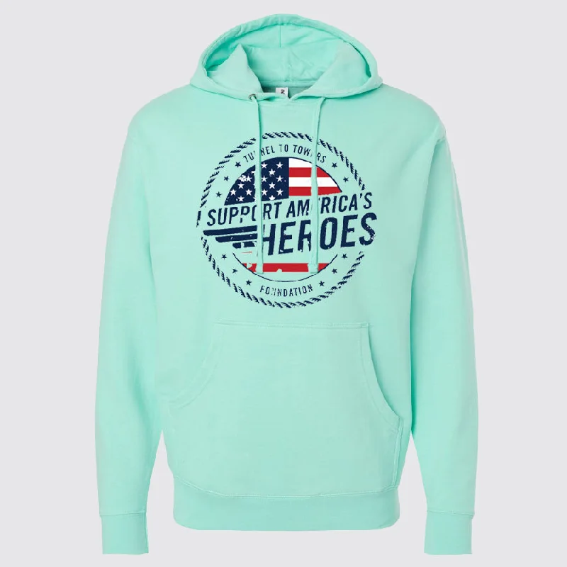 T2T Heroes Hoodie – Unisex (Mint) - CLOSEOUT