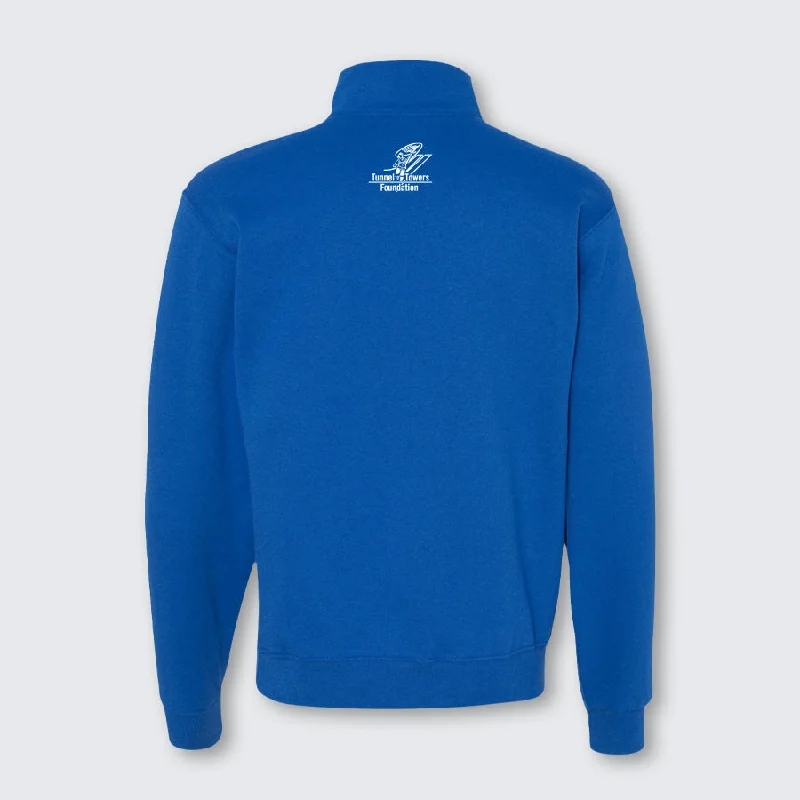 T2T Quarter Zip Sweatshirt – Unisex - (Royal)