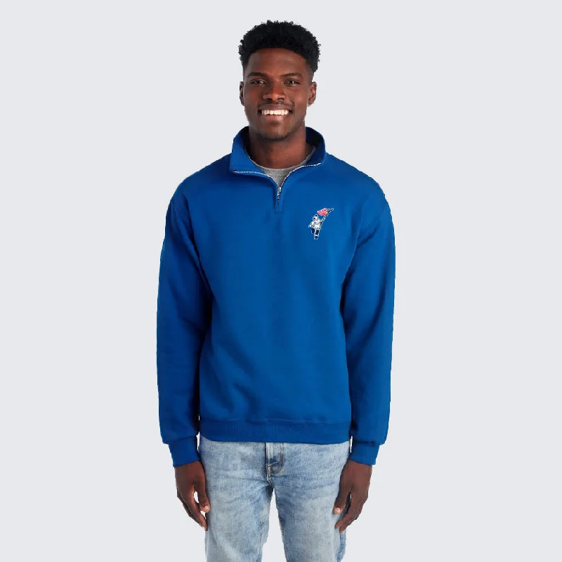 T2T Quarter Zip Sweatshirt – Unisex - (Royal)