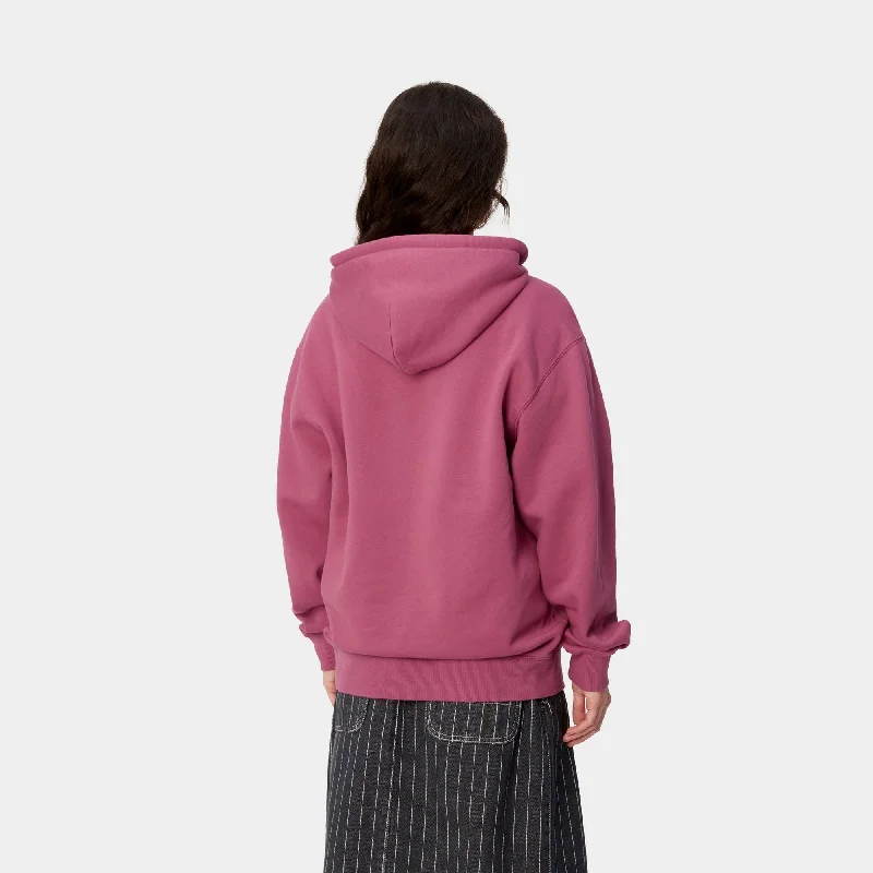 Women’s Hooded Carhartt Sweatshirt | Magenta / Tonic