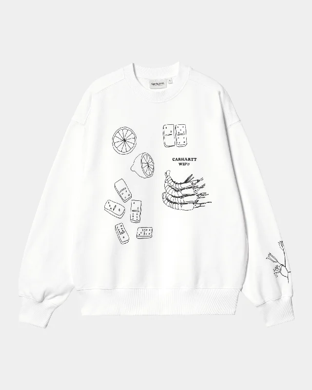 Women's Isis Maria Lunch Sweatshirt | White