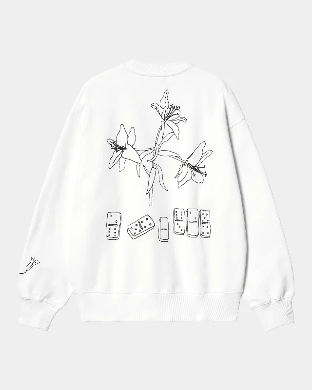 Women's Isis Maria Lunch Sweatshirt | White