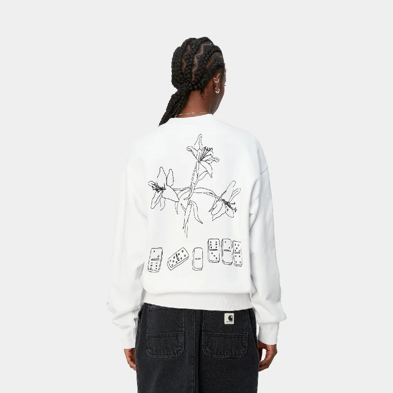 Women's Isis Maria Lunch Sweatshirt | White